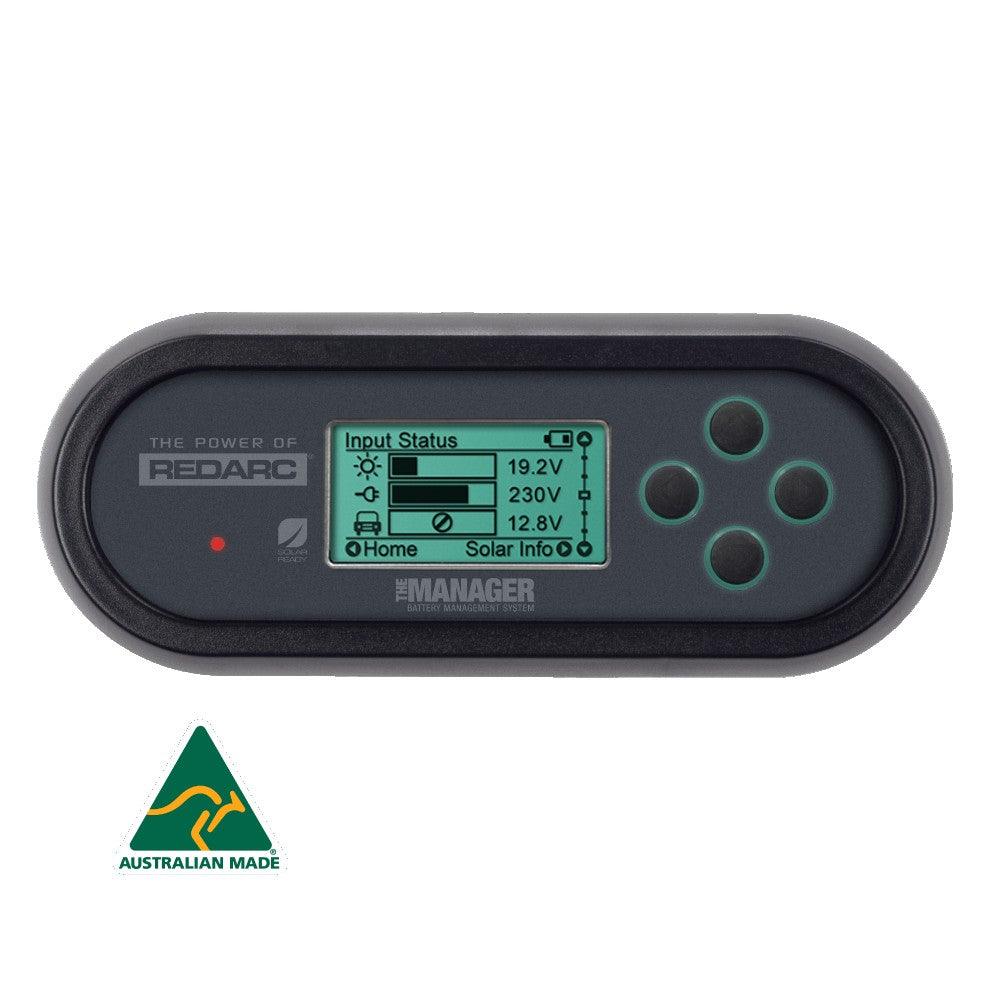 REDARC The Manager Remote Monitor - Display Unit - Everything Caravans