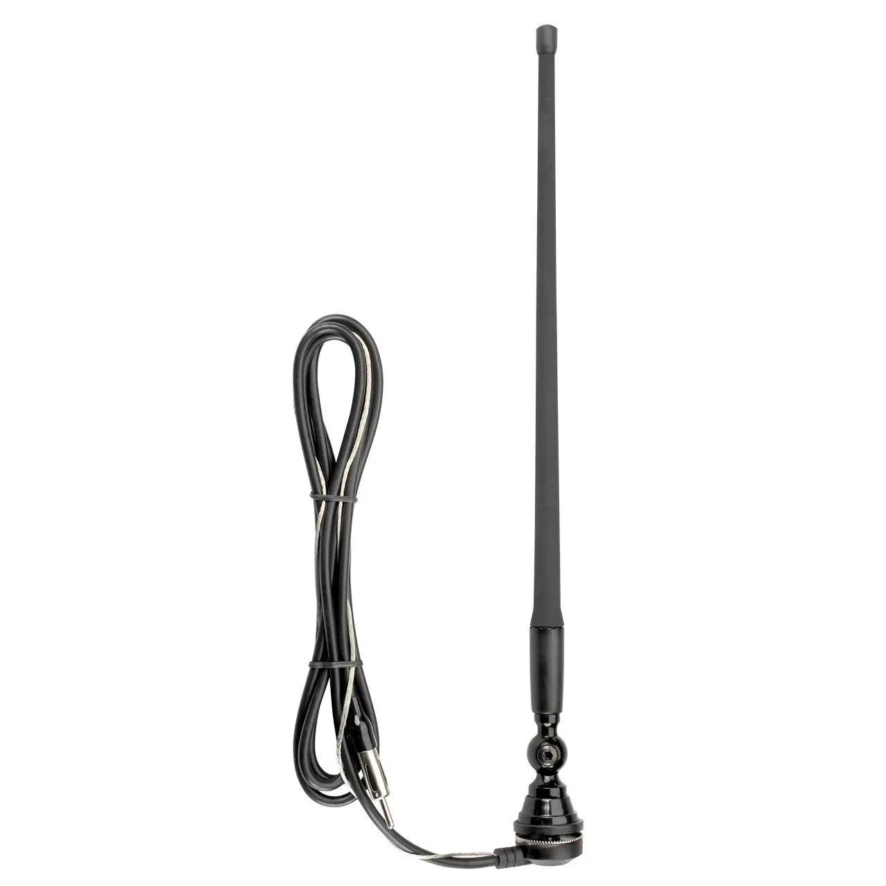 Rv71 Recreational Vehicle Rubber Mast Am/Fm Antenna RV Motorhome 72" Lead - Everything Caravans