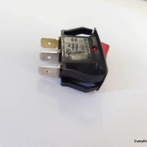 Red 12v Selector Switch for Dometic RM4400 RM4401 RM4211 3 way fridge Dometic