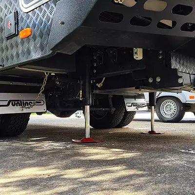 Redfoot Hydraulic Iveco Daily 50C Levelling System - Everything Caravans