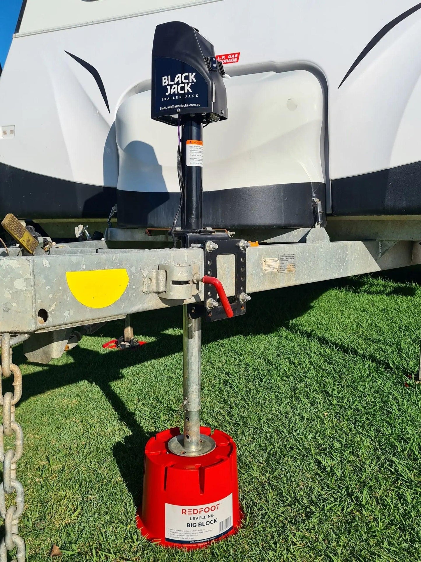 Redfoot Levelling Big Block for Caravan RV Motorhome - Everything Caravans