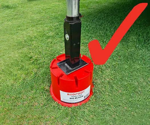Redfoot Levelling Big Block for Caravan RV Motorhome - Everything Caravans