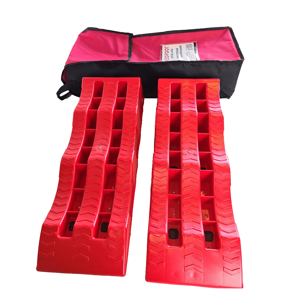 Redfoot RV Multi Stage Levelling Ramps for Caravan RV Motorhome One Pair - Everything Caravans