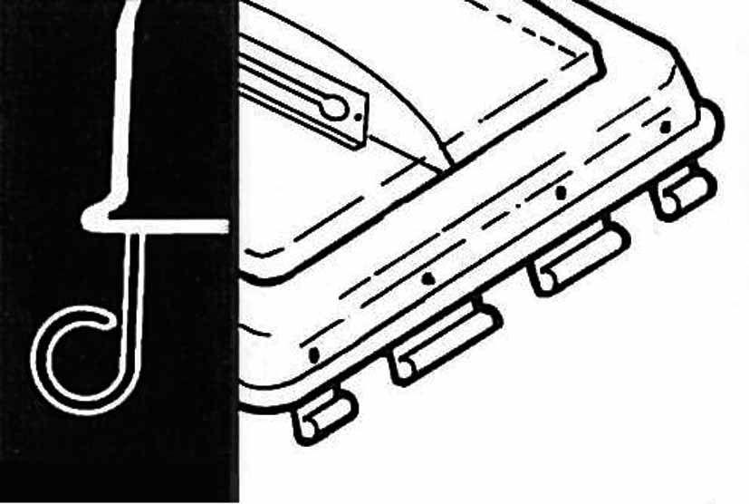 Replacement Plastic Lid for Old Style Jensen 14" x 14" Vent - 40154 - Everything Caravans