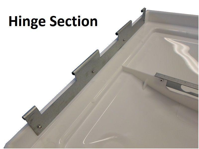 Replacement Plastic Lid for Old Style Jensen 14" x 14" Vent - 40154 - Everything Caravans