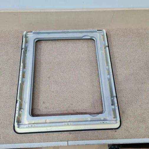 Seitz S4 Window Outer Frame Only Silver 500 x 450mm - 4460002420 - Everything Caravans