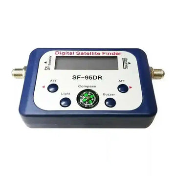 Sf-95Drl Digital Satellite Finder Signal Meter Compass TV Dish Fta LNB Satfinder - Everything Caravans