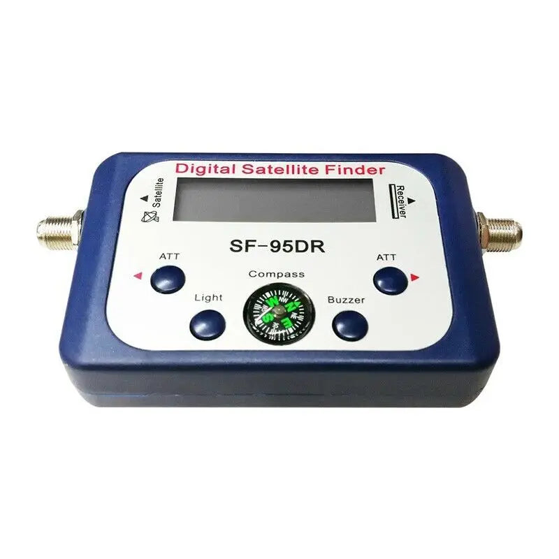 SF-95DRL Digital Satellite Finder Signal Meter Compass TV Dish FTA LNB Satfinder Everything Caravans