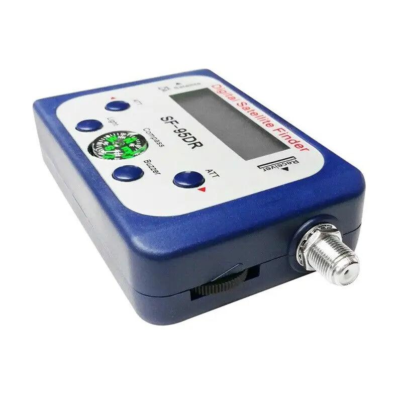 Sf-95Drl Digital Satellite Finder Signal Meter Compass TV Dish Fta LNB Satfinder - Everything Caravans