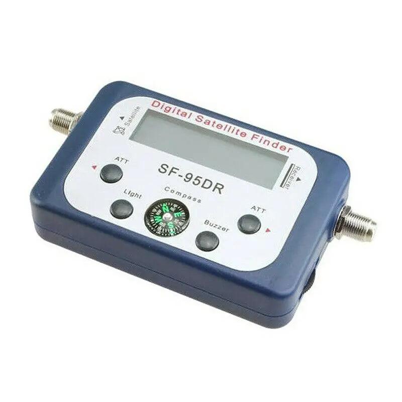 Sf-95Drl Digital Satellite Finder Signal Meter Compass TV Dish Fta LNB Satfinder - Everything Caravans