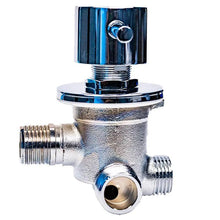 ShoweRMiser Chrome in-Wall - without Mixer Tap - Everything Caravans