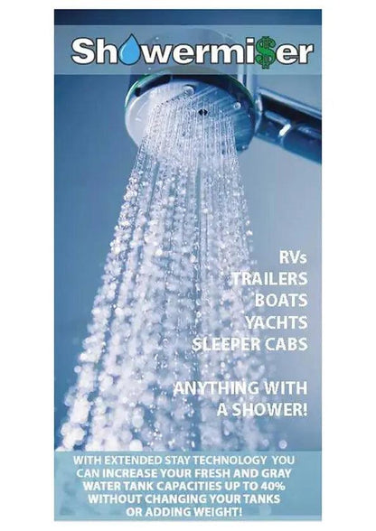 ShoweRMiser Chrome in-Wall - without Mixer Tap - Everything Caravans