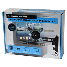 Sphere Ekon Quick Release TV Bracket Single Arm 15Kg Capacity - Everything Caravans