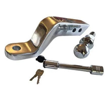Stinger Solid Aluminium Towing Ball Mount 50mm Drop with Ball and Lockset - Everything Caravans