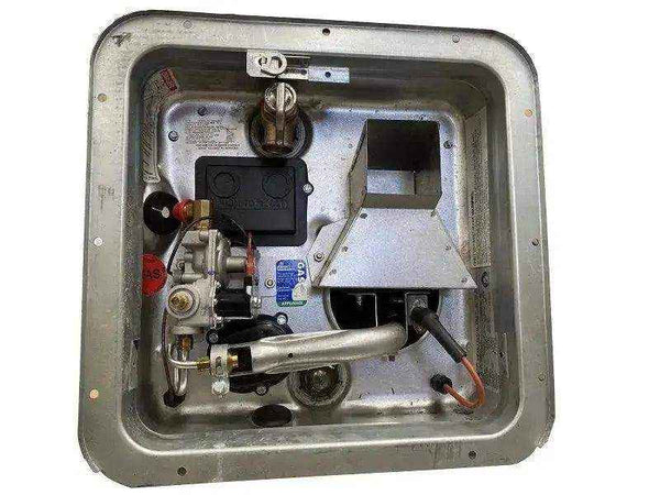 Suburban Hot Water Service 15.1L 240v Gas Black - Everything Caravans