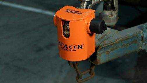 Saracen Hitch Lock for Most Australian Hitches - Everything Caravans