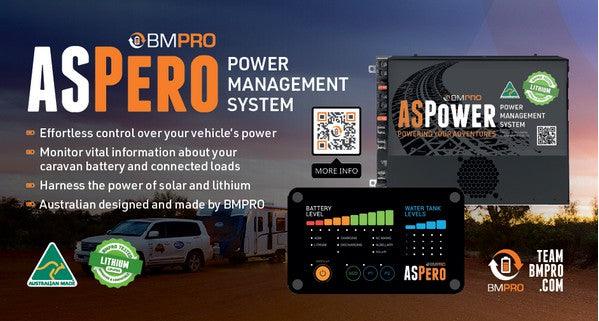 BMPRO Aspero Battery Management System - Lithium Compatible - Everything Caravans