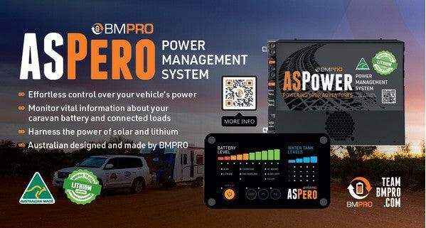 BMPRO Aspero Battery Management System - Lithium Compatible - Everything Caravans