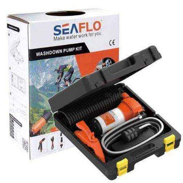 Seaflo Washdown Pump Kit includes 41 Series Pump 4.5Gpm 7lpm 70Psi - Everything Caravans