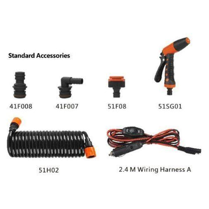 Seaflo Washdown Pump Kit includes 41 Series Pump 4.5Gpm 7lpm 70Psi - Everything Caravans