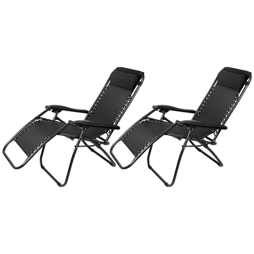 Pair of gravity chairs hotsell