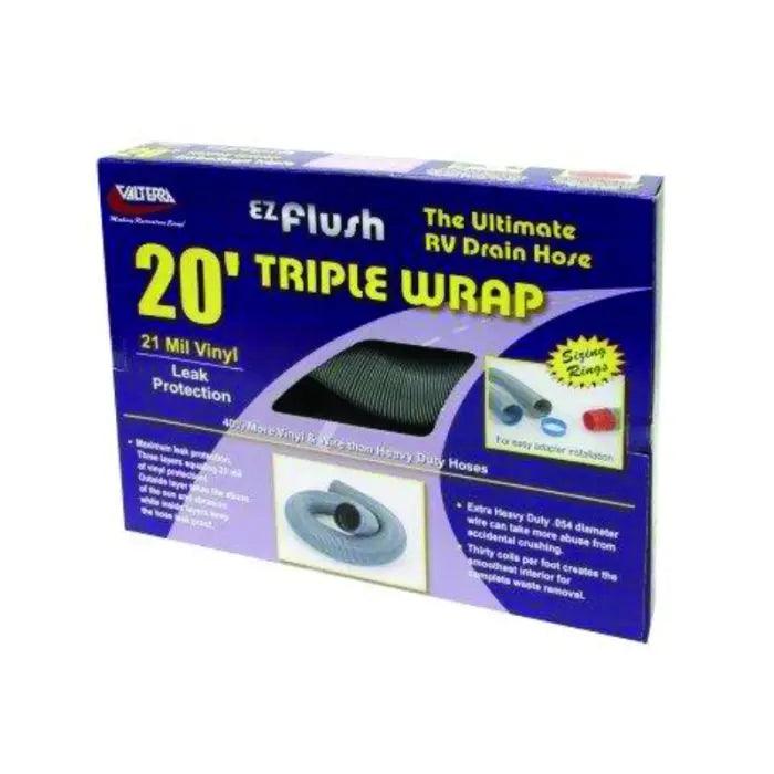 Sewer Hose 20Ft No fittings Silver 75mm Diameter - Everything Caravans