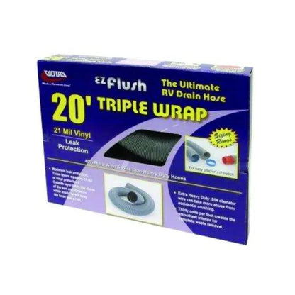 Sewer Hose 20Ft No fittings Silver 75mm Diameter - Everything Caravans