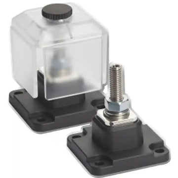 Single insulated Stud M10 Bolt Busbar - Everything Caravans