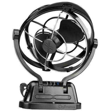 Sirocco Fan 2 - 12volt 3 Speed - Black - Everything Caravans