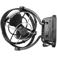 Sirocco Fan 2 - 12volt 3 Speed - Black - Everything Caravans