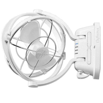 Sirocco Fan 2 - 12volt 3 Speed - White - Everything Caravans