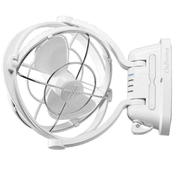 Sirocco Fan 2 - 12volt 3 Speed - White - Everything Caravans