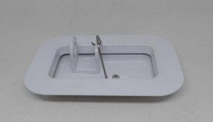 Small Scupper Vent White - Alloy - Everything Caravans
