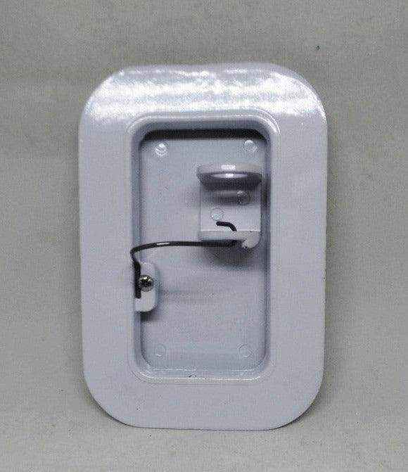 Small Scupper Vent White - Alloy - Everything Caravans