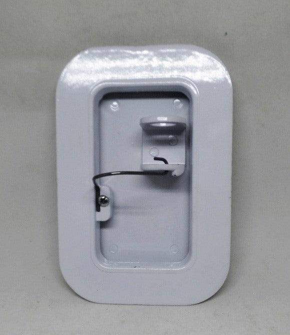 Small Scupper Vent White - Alloy - Everything Caravans