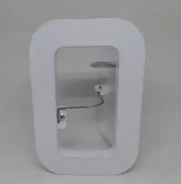 Small Scupper Vent White - Alloy - Everything Caravans