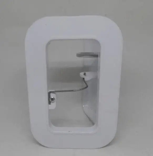 Small Scupper Vent White - Alloy - Everything Caravans