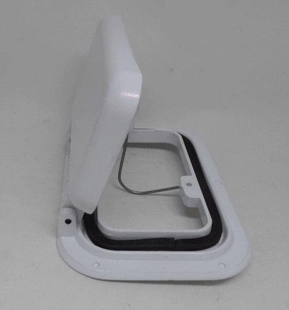 Small Scupper Vent White - Alloy - Everything Caravans