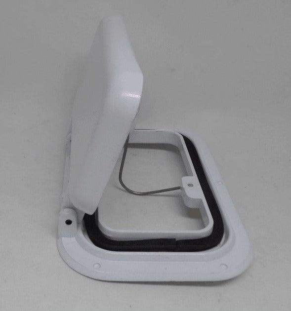 Small Scupper Vent White - Alloy - Everything Caravans