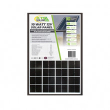 Solar Panel 10 Watt Mono 12v - Everything Caravans
