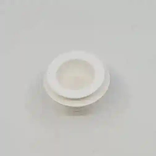 Straight White Waste fitting 25mm Outlet - Sink - Everything Caravans