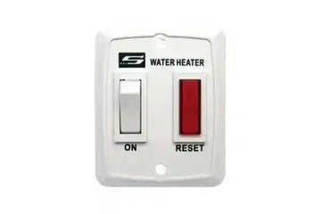 Suburban Switch and Plate Assembly White for SW6DA. - Everything Caravans