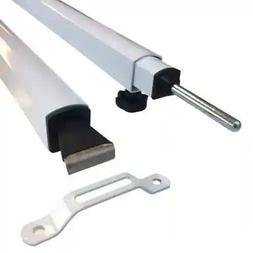 Supex Acute Curved Caravan Awning Rafter White - Everything Caravans