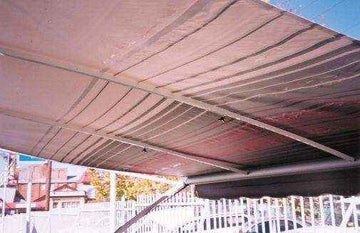 Supex Acute Curved Caravan Awning Rafter White - Everything Caravans