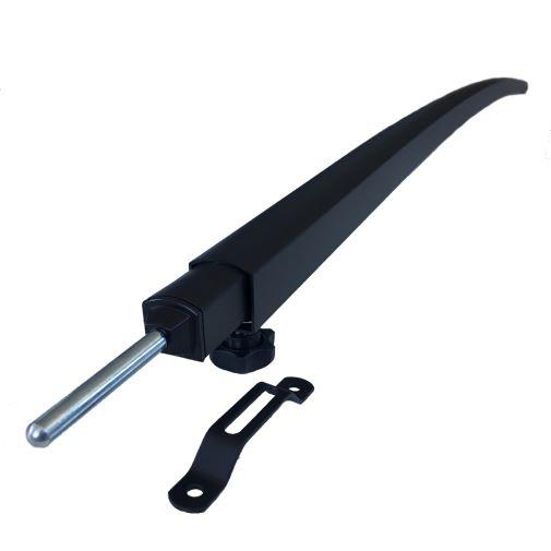 Supex 563VB Acute Curved Caravan Awning Rafter Black Supex