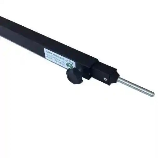 Supex Acute Curved Caravan Awning Rafter Black - Everything Caravans