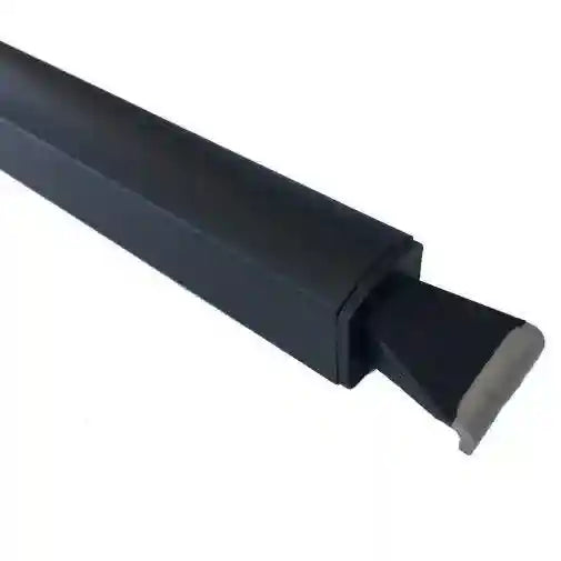 Supex Acute Curved Caravan Awning Rafter Black - Everything Caravans