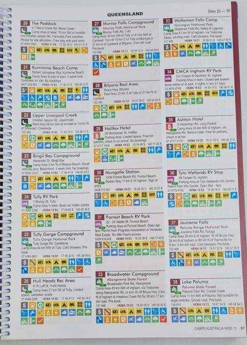 Camps 11 Australia Wide A4 Camp Site Book Spiral Bound - Everything Caravans