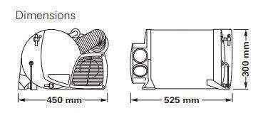 Truma Combi D6 Diesel Air Heater with Hot Water Service - Everything Caravans