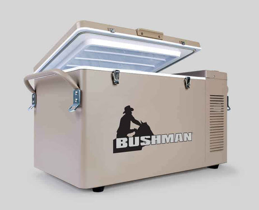 The Original Bushman 35-52L Portable Fridge-Freezer - Everything Caravans
